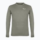 Чоловічий лонгслів Salewa Puez Melange Dry faded green melange