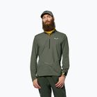 Лонгслів чоловічий Salewa Pedroc Dry Wind Half Zip Tee faded green