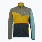 Кофта трекінгова чоловіча Salewa Puez Cammio PL faded green/multi