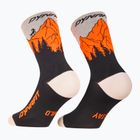 Гірськолижні шкарпетки DYNAFIT Traverse Crew black out ultra orange/4220
