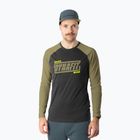 Лонгслів для бігу чоловічий DYNAFIT 24/7 military green/0910
