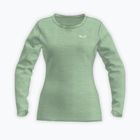 Лонгслів трекінговий жіночий Salewa Puez Melange Dry pastel green melange
