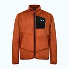 Кофта трекінгова чоловіча Salewa Puez Warm Full Zip bombay brown