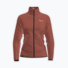 Кофта трекінгова жіноча Salewa Puez Warm Full Zip etruscan red
