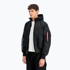 Куртка чоловіча Alpha Industries MA-1 D-Tec Sleeve Embroidery Bomber black/reflective