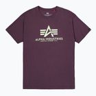 Футболка чоловіча Alpha Industries Basic plum