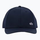 Кепка чоловіча Alpha Industries Metal Label rep blue/chrome