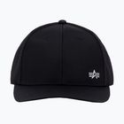 Кепка Alpha Industries Metal Label rep black/metalsilver