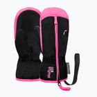 Рукавички лижні дитячі Reusch Ben Mitten black/ knockout pink