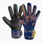 Воротарські рукавиці Reusch Attrakt Gold X преміум сині/золоті/чорні