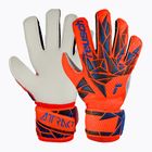 Дитячі воротарські рукавиці Reusch Attrakt Solid Junior hyper orng/elec сині