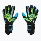 Воротарські рукавиці Reusch Attrakt Aqua Evolution чорні/флоу лайм/аква