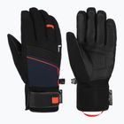 Лижні рукавички Reusch Louis R-Tex XT black/dress blue/fluorescent red