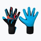 Рукавиці воротарські Reusch Attrakt Freegel Aqua black/shocking orange/aqua blue