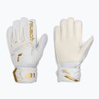 Рукавиці воротарські дитячі Reusch Attrakt AB1 Solid Junior white/gold