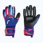 Рукавиці воротарські дитячі Reusch Attrakt Infinity Evolution NC Junior sharp blue/shocking orange/black