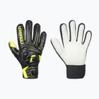 Рукавиці воротарські дитячі Reusch Attrakt Starter Solid Finger Support Junior black/safety yellow