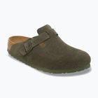 Шльопанці BIRKENSTOCK Boston Suede Leather thyme