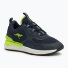 Дитячі черевики KangaROOS KD-Road темно-сині/лаймові