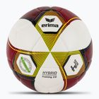 М'яч футбольний ERIMA Hybrid Training 2.0 red/lime розмір 4