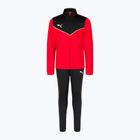 Футбольний спортивний костюм дитячий PUMA Individualrise Tracksuit червоно-чорний 657535 01
