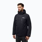 Куртка 3в1 чоловіча Jack Wolfskin Jasper 3In1 black