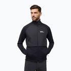 Кофта флісова чоловіча Jack Wolfskin Dormer black