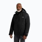 Куртка-дощовик чоловіча Jack Wolfskin Icecape 2L Down Ins Rds black