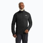 Кофта трекінгова чоловіча Jack Wolfskin Peak District Full Zip black