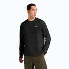 Лонгслів чоловічий Jack Wolfskin Prelight Trail Crew black