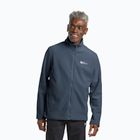 Кофта флісова чоловіча Jack Wolfskin Winterstein Fz midnight sky