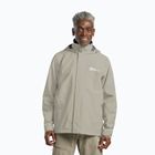 Чоловіча дощовикова куртка Jack Wolfskin Trailtime 2L linen
