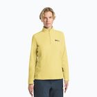 Кофта трекінгова жіноча Jack Wolfskin Taunus Hz lemon ice