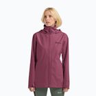 Жіноча дощовикова куртка Jack Wolfskin Trailtime 2L raisin