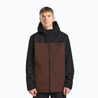 Чоловіча куртка 3в1 Jack Wolfskin Taubenberg 3In1 hot choc