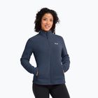 Кофта флісова жіноча Jack Wolfskin Taunus 100 Full Zip midnight sky