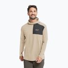 Кофта трекінгова чоловіча  Jack Wolfskin Sucol Hoody oyster