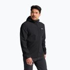 Куртка вітрозахисна чоловіча Jack Wolfskin Wild Winds Hooded black