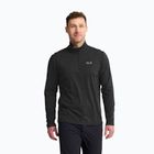 Кофта флісова чоловіча Jack Wolfskin Trail Half Zip black