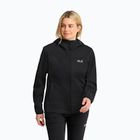 Куртка софтшелл жіноча Jack Wolfskin Windhain 2 Hoody black