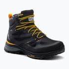 Черевики для трекінгу чоловічі Jack Wolfskin Force Striker Texapore Mid black/burly yellow xt 4038823