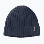 Шапка зимова Jack Wolfskin Rib Knit night blue