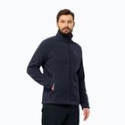 Кофта флісова чоловіча Jack Wolfskin Winterstein Fz night blue