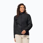 Кофта флісова жіноча Jack Wolfskin High Curl black