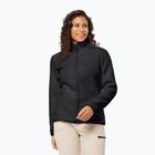 Кофта флісова жіноча Jack Wolfskin High Curl black