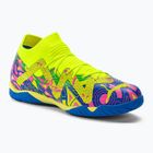Футбольні бутси дитячі PUMA Future Match Energy It + Mid Jr ultra blue/yellow alert/luminous pink