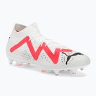 Футбольні бутси чоловічі PUMA Future Match MxSg puma white/puma black/fire orchid