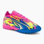 Футбольні бутси чоловічі PUMA Ultra Match Energy Tt luminous pink/yellow alert/ultra blue