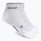 Шкарпетки компресійні бігові чоловічі CEP Ultralight Low Cut carbon white