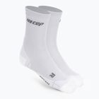 Шкарпетки компресійні бігові чоловічі CEP Ultralight Short carbon white